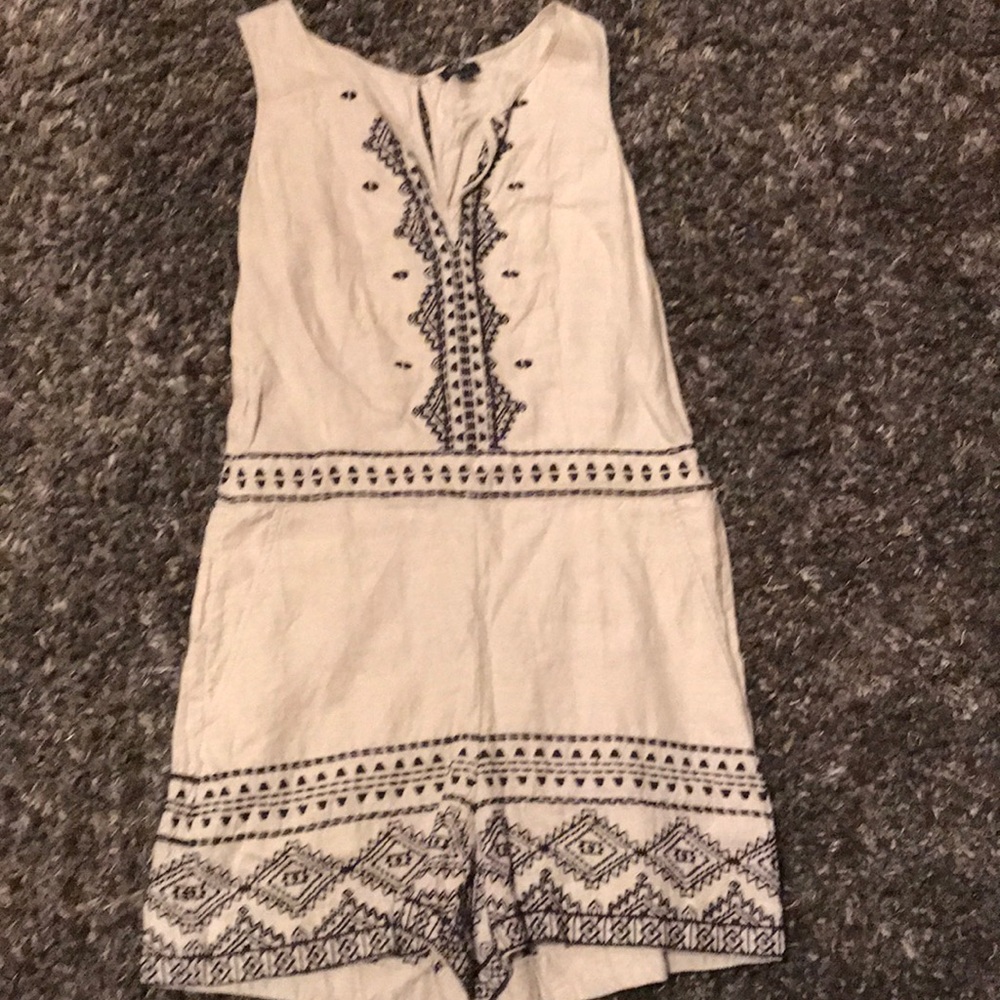 Loft Beige Romper